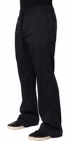 Black Nylon Straight Jogger Sweatpants Pants 3