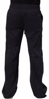 Black Nylon Straight Jogger Sweatpants Pants 4