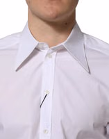 White MARTINI Long Sleeves Men Dress Shirt 2