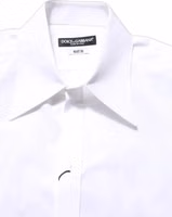 White MARTINI Long Sleeves Men Dress Shirt 3