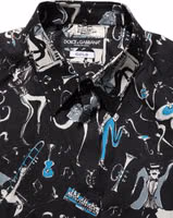 Black Jazz Club Cotton GOLD Fit Dress Shirt 1