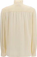 Beige Polyester Blouse 2