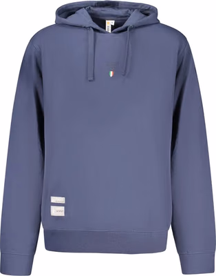 Blue Cotton Men's Hoodie