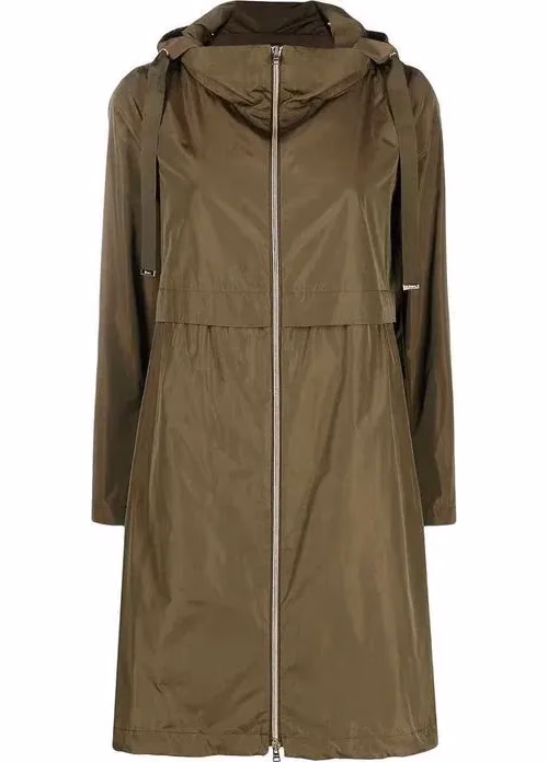 Bicolor Polyester Coat