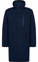 Blue Polyester Coat 1