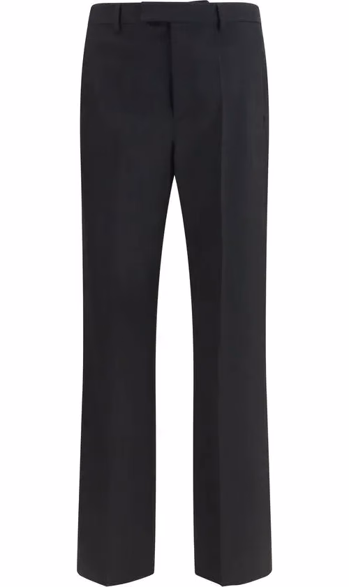 Black Wool Oves Aries Dress Pants