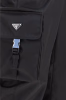 Black Polyamide Athletic Pants 3