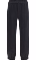 Black Cotton Joggers (Workout Pants) 1