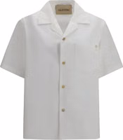 White Cotton Shortsleeve Shirt 1