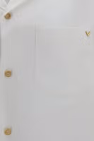White Cotton Shortsleeve Shirt 3