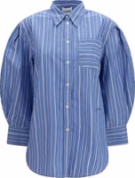 Blue Cotton Pattern Shirt 1