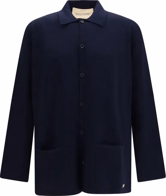 Blue Wool Oves Aries Cardigan