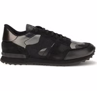 Black Polyamide Athletic Sneakers 1