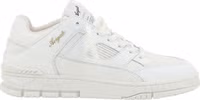 White Calf Leather Bos Taurus Athletic Sneakers 1