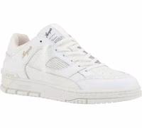 White Calf Leather Bos Taurus Athletic Sneakers 2
