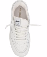 White Calf Leather Bos Taurus Athletic Sneakers 4