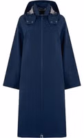 Blue Polyester Coat 1