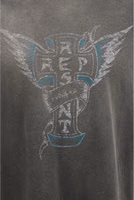 Gray Cotton T-Shirt 3
