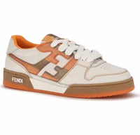 Multicolor Leather Athletic Sneakers 2