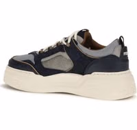 Multicolor Calf Leather Bos Taurus Athletic Sneakers 3