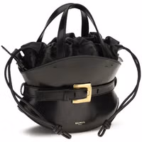 Black Calf Leather Bos Taurus Shoulder Bag 2