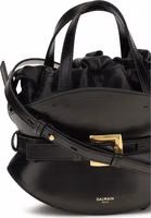 Black Calf Leather Bos Taurus Shoulder Bag 4