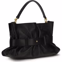 Black Calf Leather Bos Taurus Handbag 3