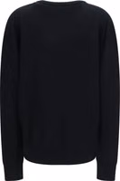 Black Wool Oves Aries Sweatshirt 2