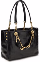 Black Calf Leather Bos Taurus Shoulder Bag 3