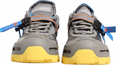 Gray Airmaster Panelled Low Top Men Sneakers Shoes