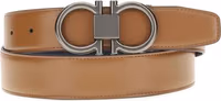 Beige Calf Leather Bos Taurus Regular Belt 1