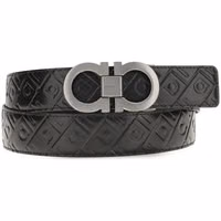 Black Calf Leather Bos Taurus Regular Belt 1