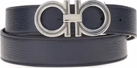 Blue Calf Leather Bos Taurus Regular Belt 1