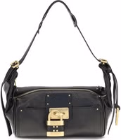 Black Calf Leather Bos Taurus Shoulder Bag 1