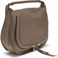 Beige Calf Leather Bos Taurus Shoulder Bag 2