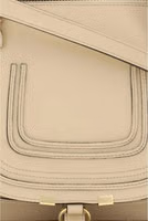 Beige Calf Leather Bos Taurus Handbag 4