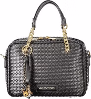 Black Polyurethane Women's Bag 1