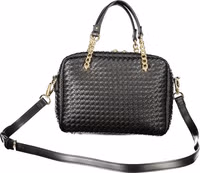 Black Polyurethane Women's Bag 2