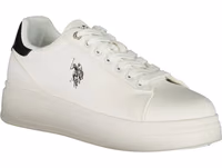 Bianco Polyester Uomo Sneaker 2