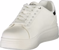 Bianco Polyester Uomo Sneaker 3