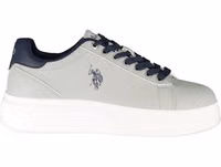 Gray Polyester Men's Sneaker 1