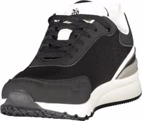 Black Polyester Men's Sneaker 3