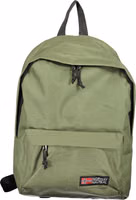 Green Polyester Men's Backpack 1