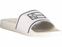 White Polyurethane Men's Slipper 2