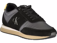 Black Polyester Men's Sneaker 2