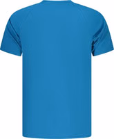 Blue Polyester Men's T-Shirt 2