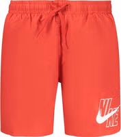 Red Polyester Men's Swimwear 1