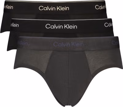 Black Cotton Men Brief