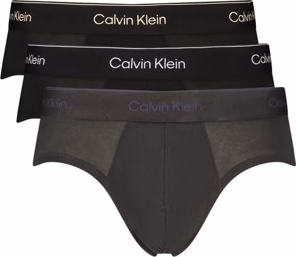Black Cotton Men Brief