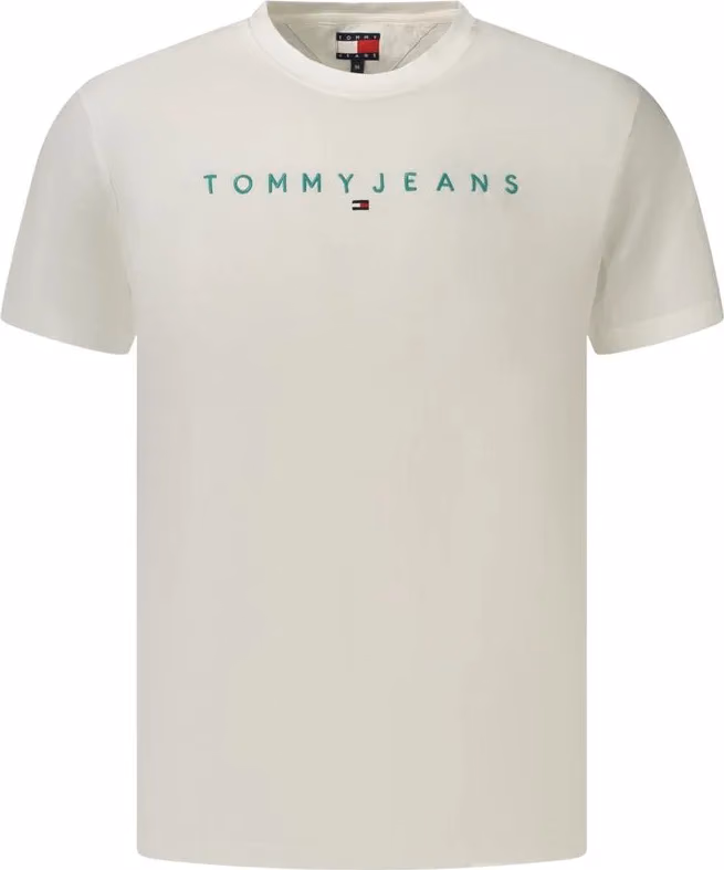 White Cotton Men's T-Shirt